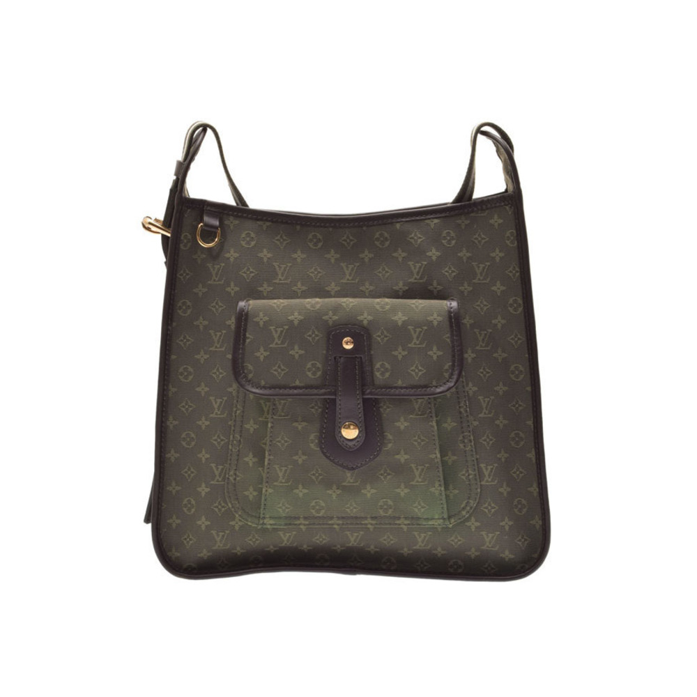 Louis Vuitton Besas Marie Kate Khaki Green Shoulder Bag